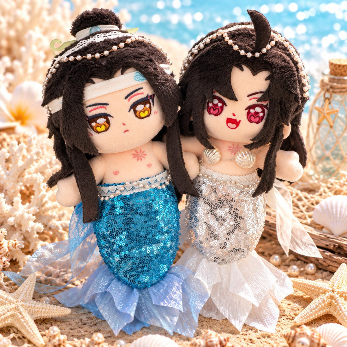 Mermaid Outfit for 10cm & 20cm Dolls 🧜‍♀️🫧 - Baobaooo Candy House