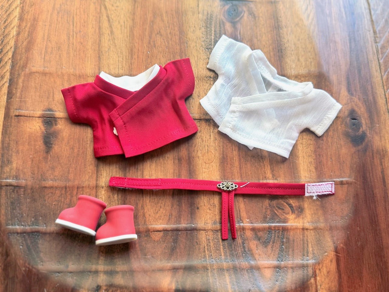 10cm Doll Ancient Chinese Clothing Set (3 Colors) - Baobaooo Candy House