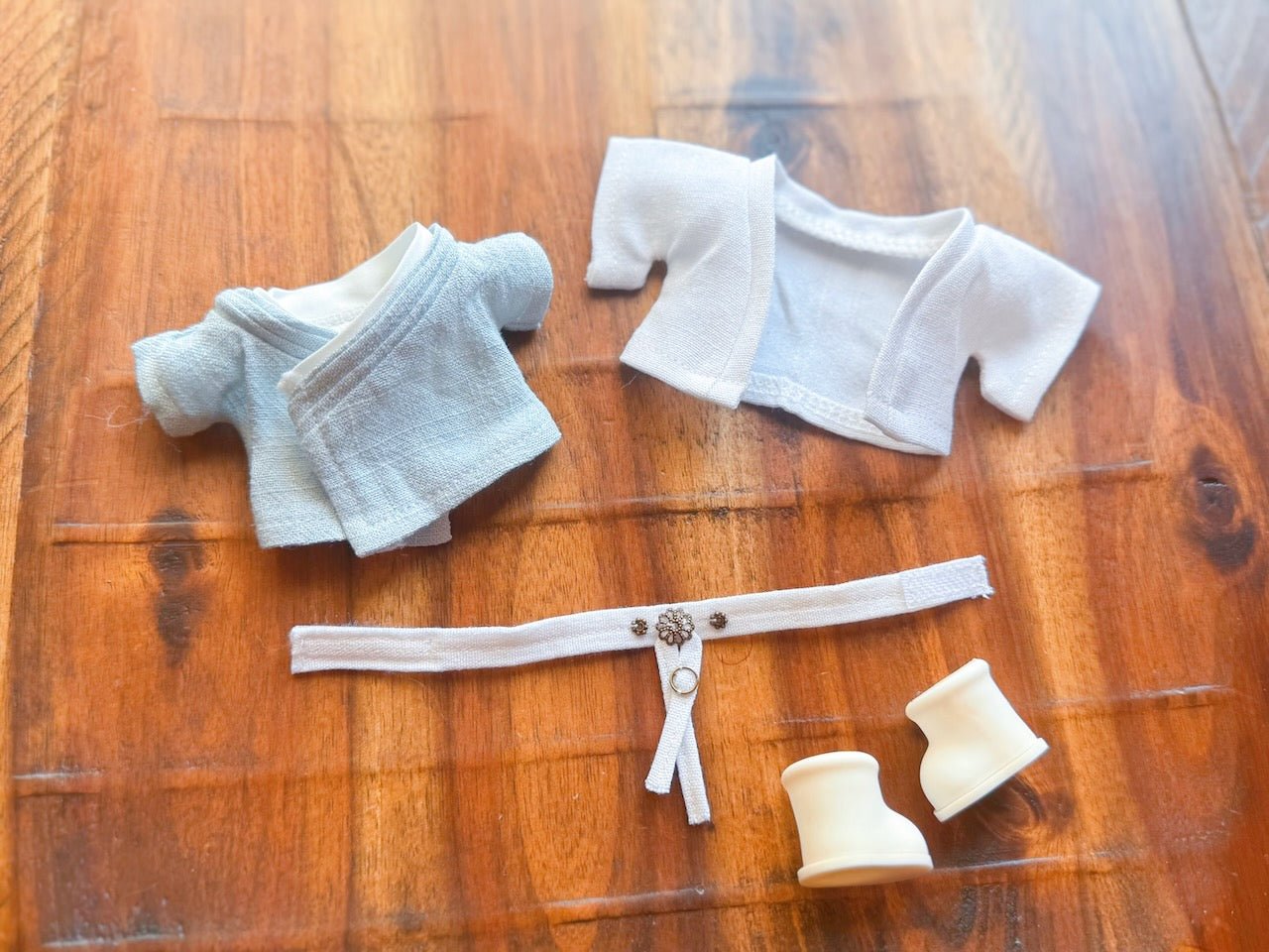 10cm Doll Ancient Chinese Clothing Set (3 Colors) - Baobaooo Candy House