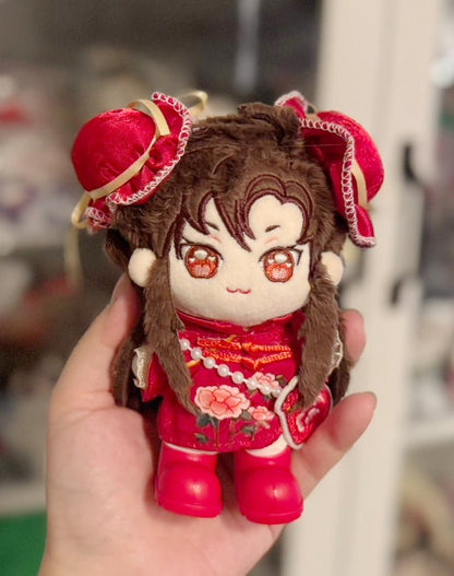 👠❤️ 10cm Red Qipao with Matching Shoes ❤️👠 - Baobaooo Candy House
