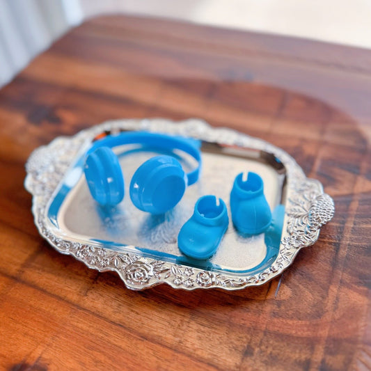 🎧👟 10cm Rubber Shoes + Headphone Set 👟🎧 (4 colors) - Baobaooo Candy House