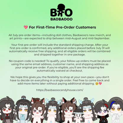 2026 WX Postcard Set Pre-Order - Baobaooo Candy House