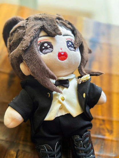 20cm Doll Black Suit Set – Elegant Formal Outfit - Baobaooo Candy House