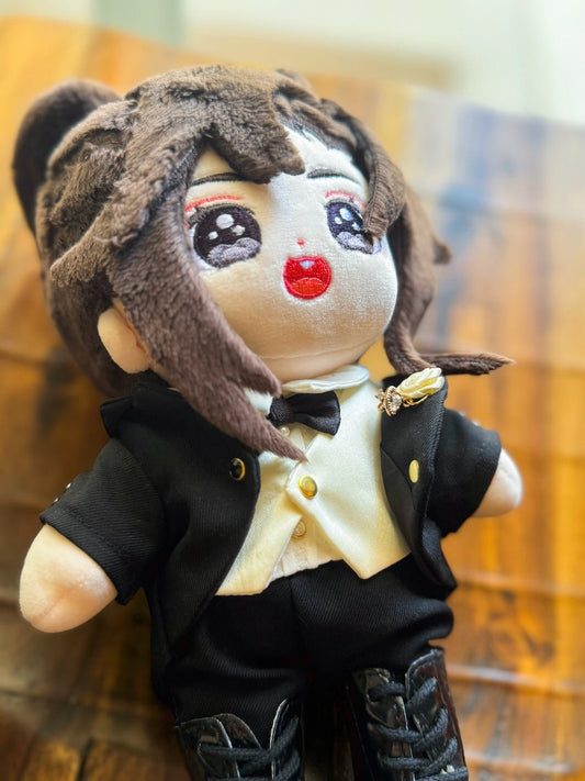 20cm Doll Black Suit Set – Elegant Formal Outfit - Baobaooo Candy House