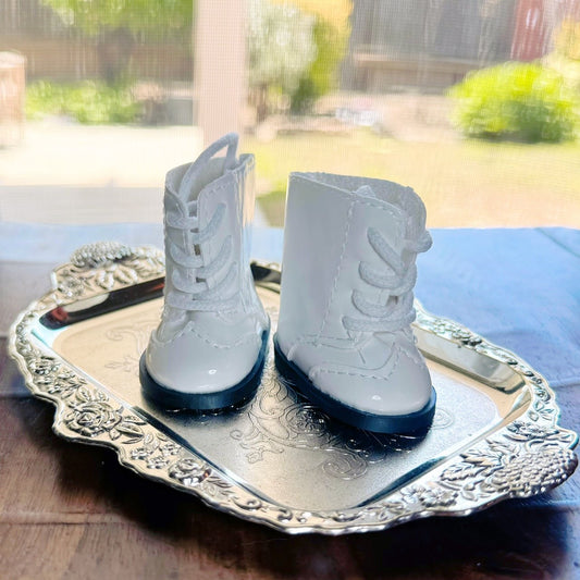 20cm Doll Boots – Classic Fashion Shoes for Cotton Dolls (2 color) - Baobaooo Candy House