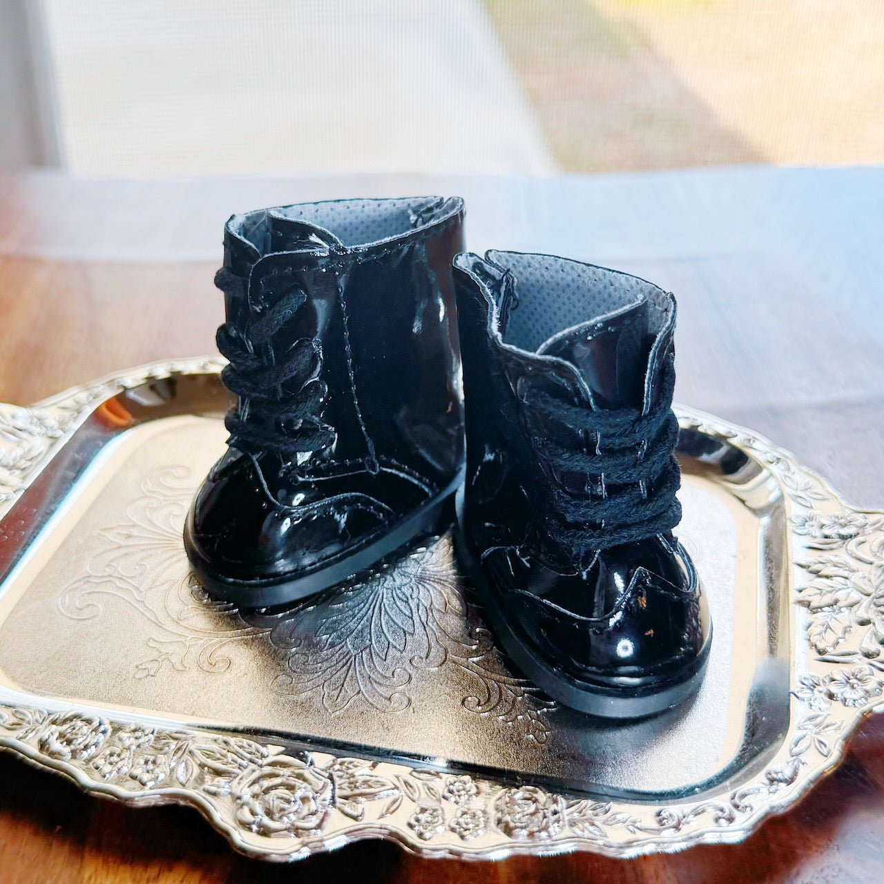 20cm Doll Boots – Classic Fashion Shoes for Cotton Dolls (2 color) - Baobaooo Candy House