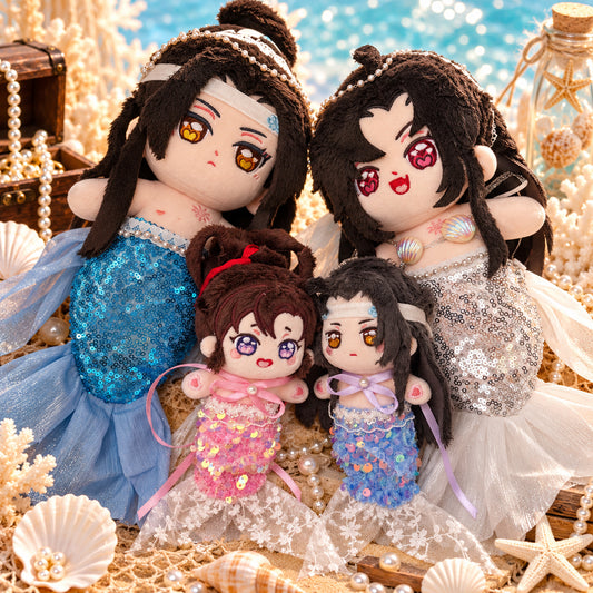 Mermaid Outfit for 10cm & 20cm Dolls 🧜‍♀️🫧