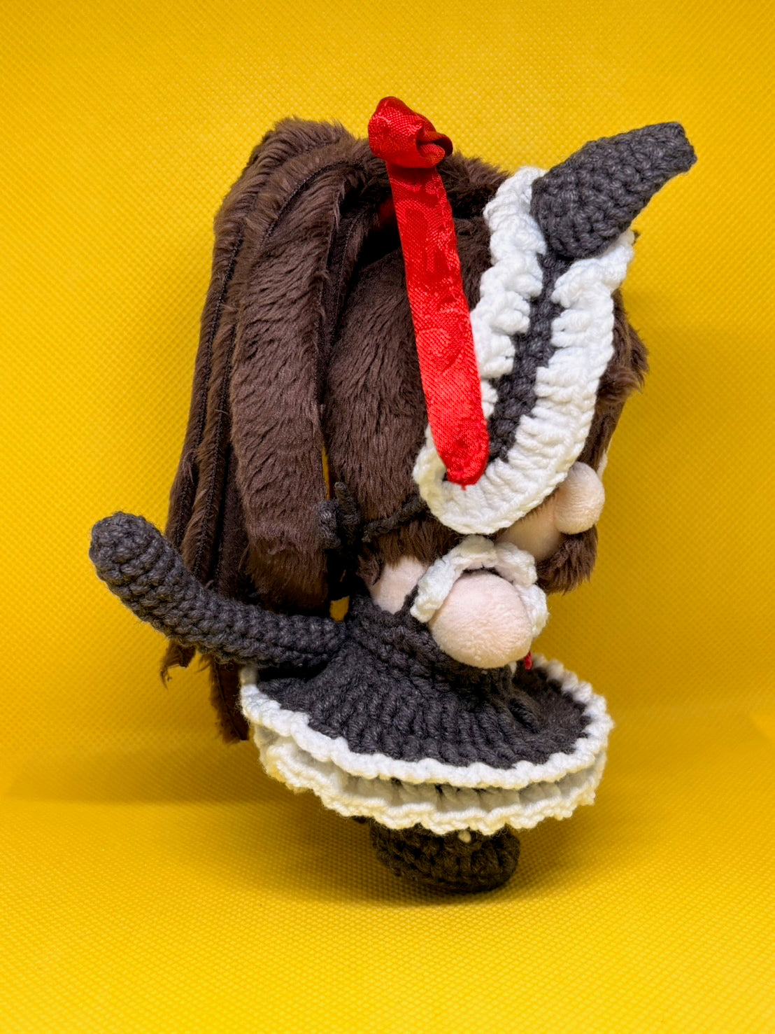 [@syusiaojie] 10cm Handmade Knit Maid Dress Set – Cat & Bunny 🐱🐰🎀
