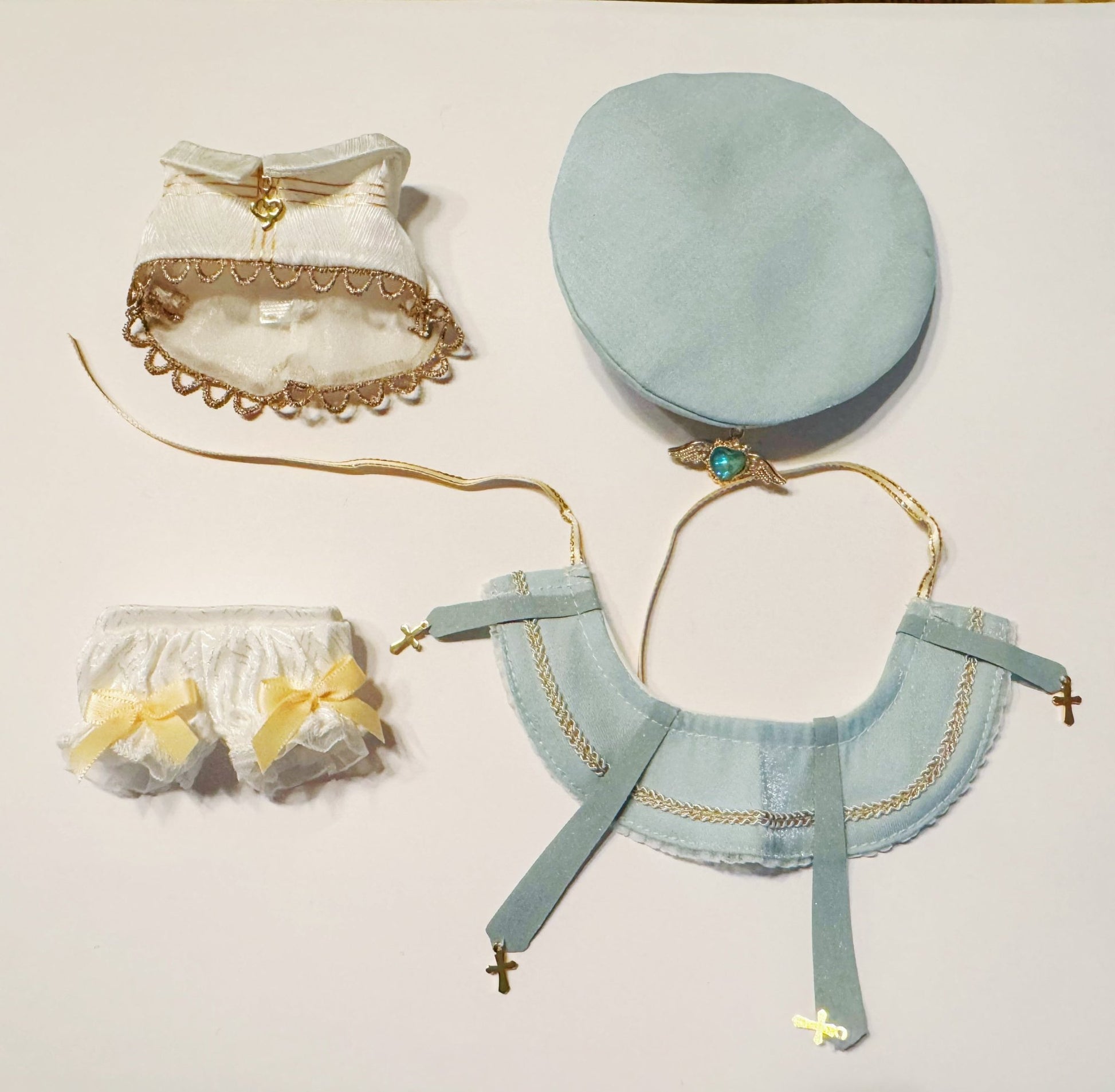 Angel Choir Outfit for 10cm Dolls – Adorably cute and irresistibly charming! - Baobaooo Candy House