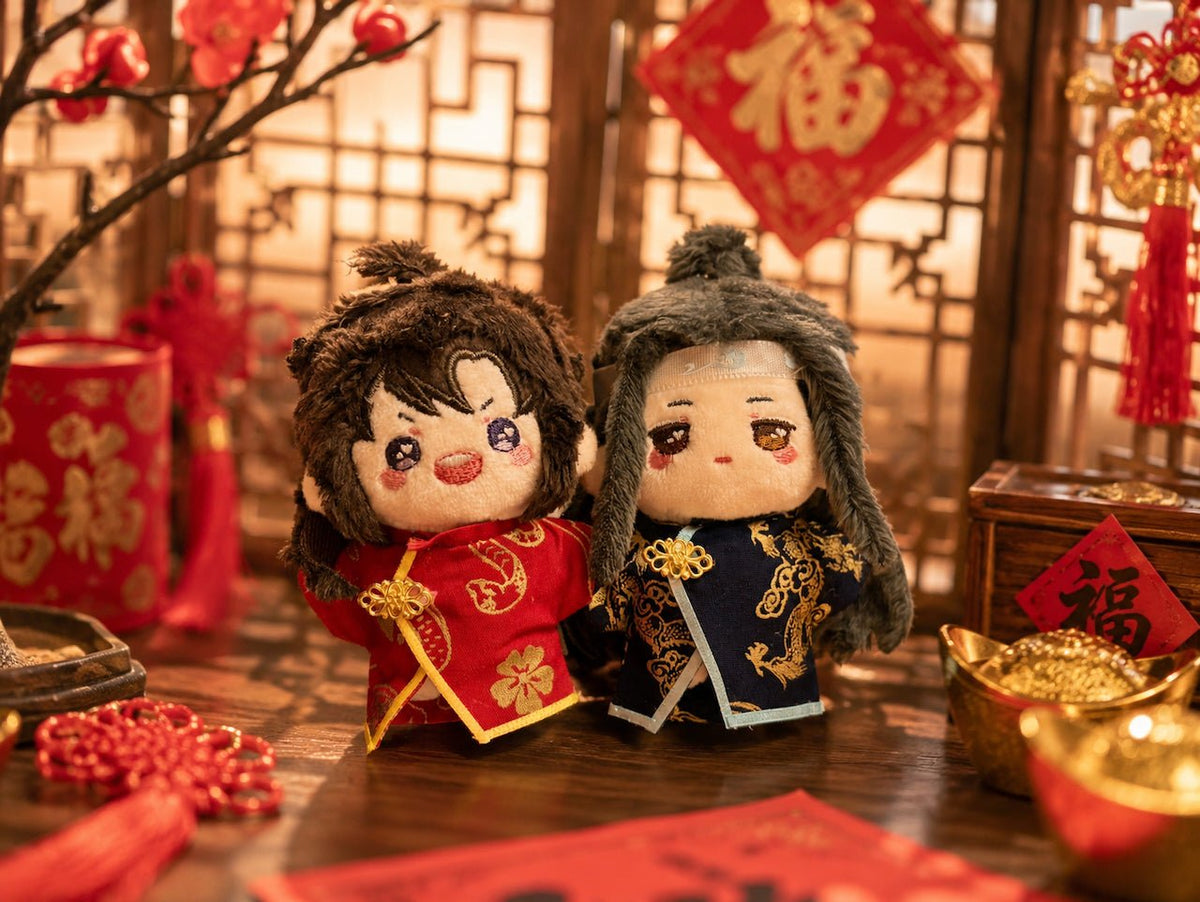 Asian Qipao Costume (4 Colors) – 5cm & 10cm Doll - Baobaooo Candy House