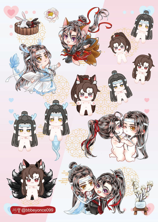 Dragon Fox Sticker - Baobaooo Candy House