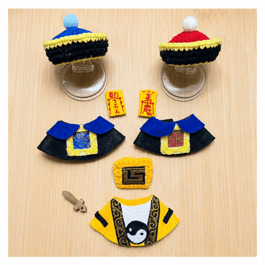 👻 Jianshi & Taoist Knit Outfit Set | Halloween Collection | 5cm & 10cm Dolls | Limited Pre-Order - Baobaooo Candy House