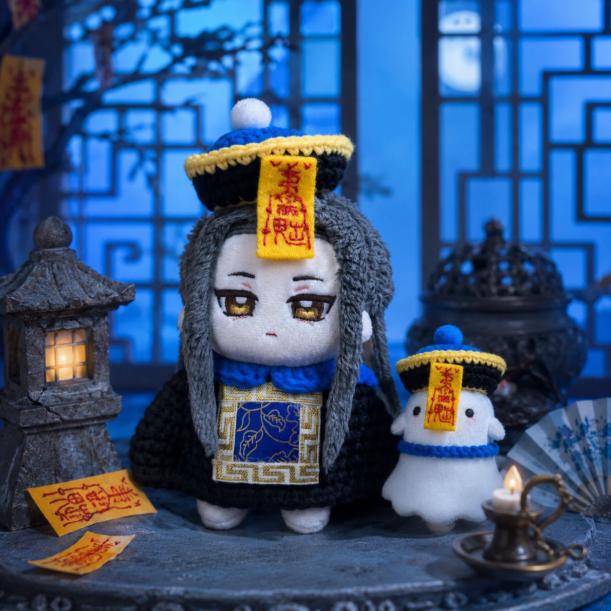 👻 Jianshi & Taoist Knit Outfit Set | Halloween Collection | 5cm & 10cm Dolls | Limited Pre-Order - Baobaooo Candy House