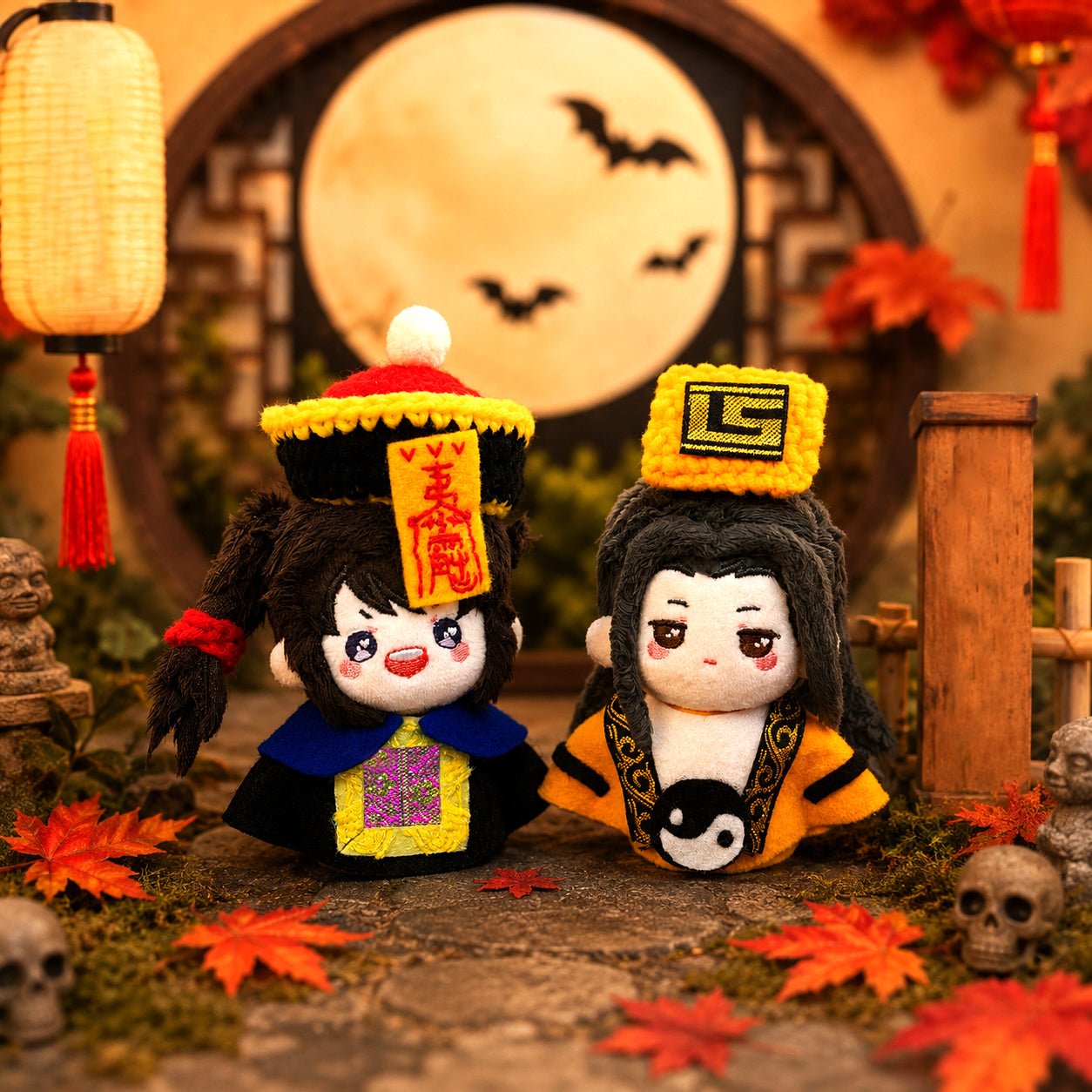👻 Jianshi & Taoist Knit Outfit Set | Halloween Collection | 5cm & 10cm Dolls | Limited Pre-Order - Baobaooo Candy House