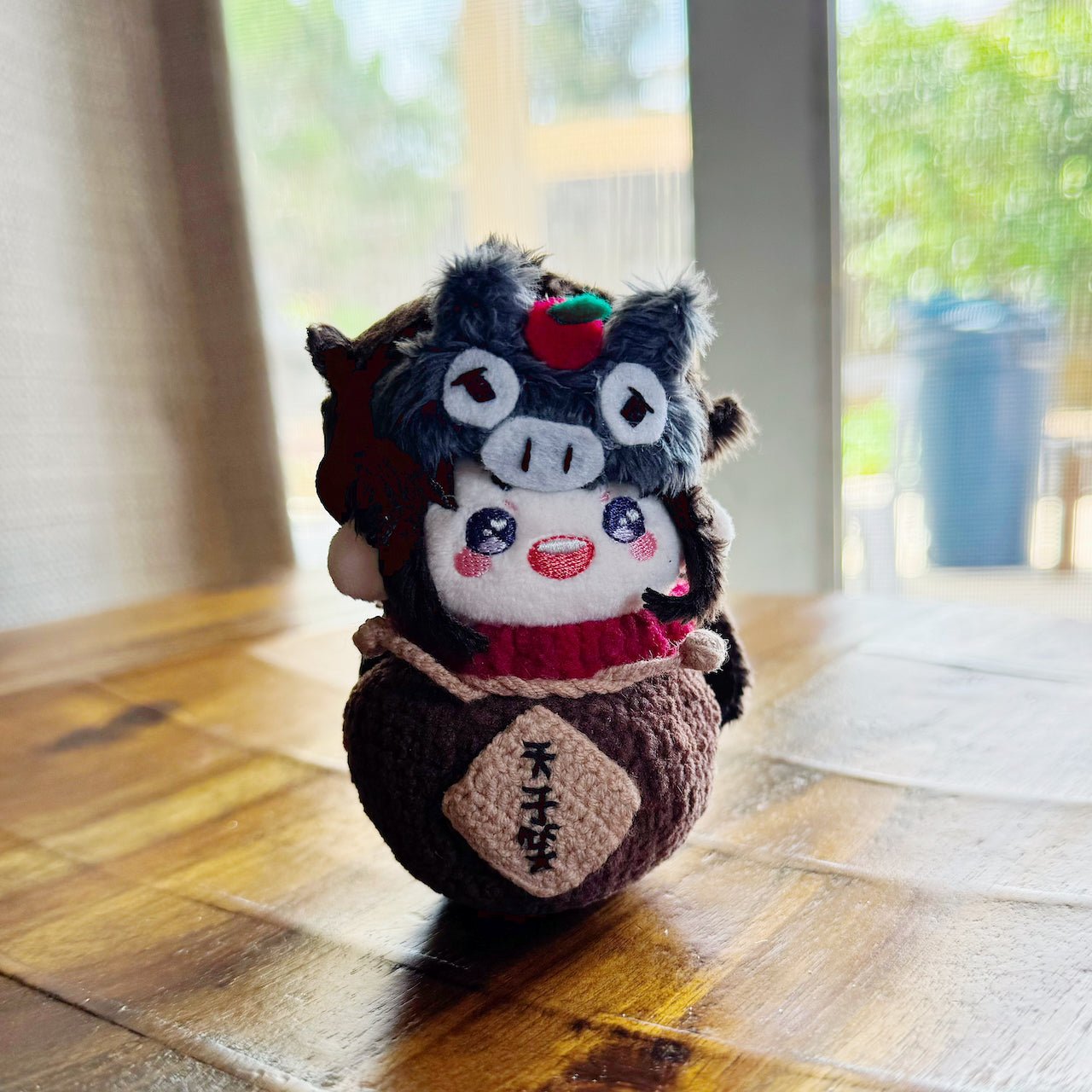 Little Apple Eye Mask – 5cm & 10cm Doll 🍎 - Baobaooo Candy House