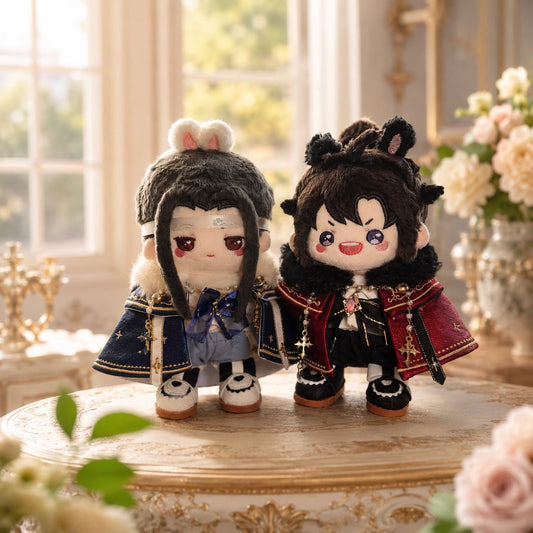 Luxurious Ornate Cape Outfit Set for 10cm Dolls – Elegant and Dramatic! - Baobaooo Candy House