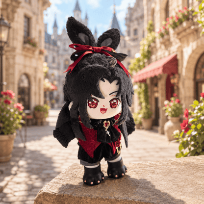 Red Bunny Suit Outfit Set for 20cm Dolls 🐰❤️ - Baobaooo Candy House