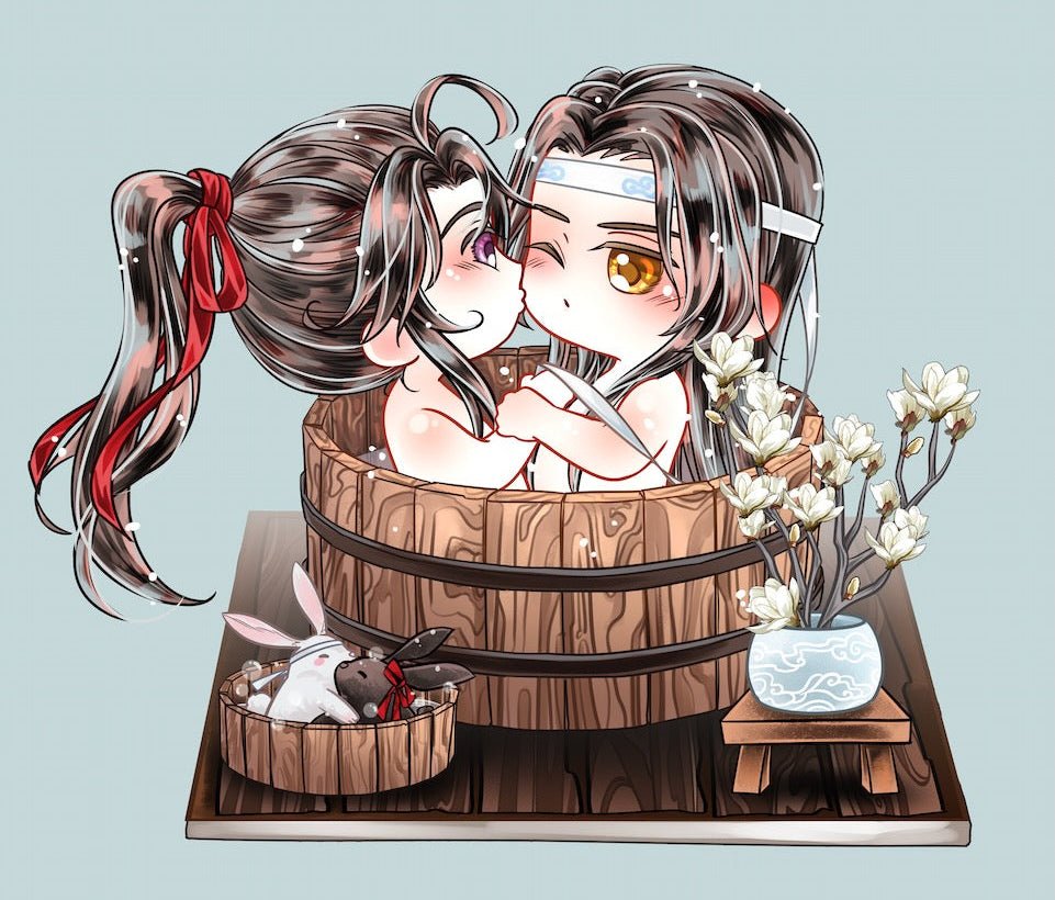 WX Bathtub Rotating Acrylic Standee - Baobaooo Candy House