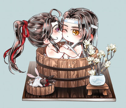 WX Bathtub Rotating Acrylic Standee - Baobaooo Candy House