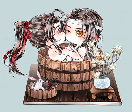 WX Bathtub Rotating Acrylic Standee - Baobaooo Candy House